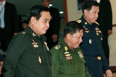 confine Malesia Thailandia generale Manas Kongpaen