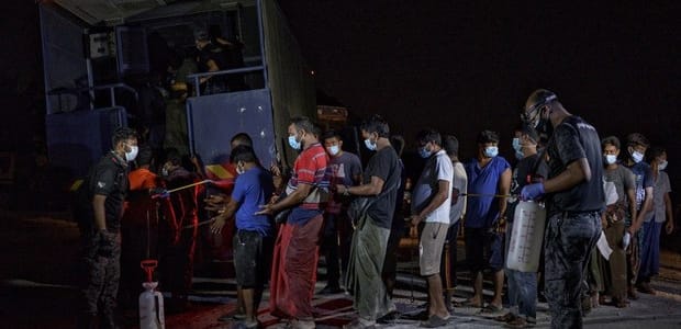 Rimpatrio nel Myanmar e arruolamento per migranti in Malesia Rimpatrio nel Myanmar e arruolamento per migranti in Malesia