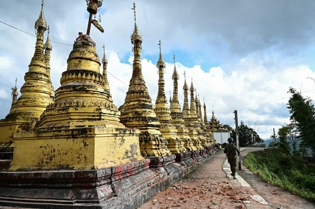 zone liberate nel Myanmar
