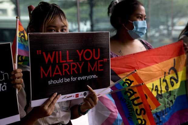uguaglianza dei matrimoni in Thailandia
