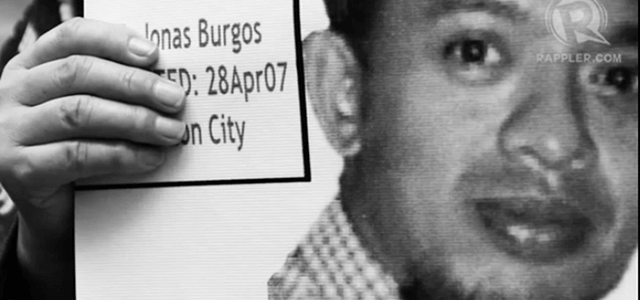 FILIPPINE: La scomparsa di Jonas Burgos sette anni dopo