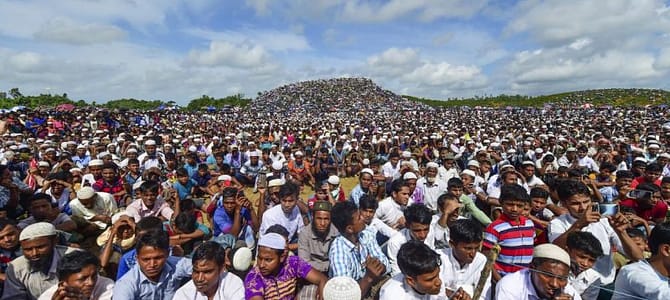 Rohingya deportati a Bashar Char per paura di infezioni da COVID-19