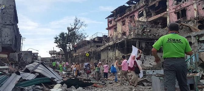 Nella desolazione apocalittica di Marawi, una eccessiva distruzione?
