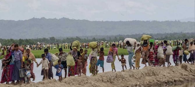 150 civili Rohingya uccisi da attacchi con droni e artiglieria