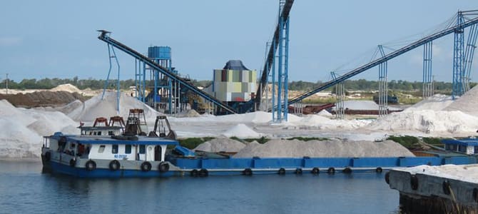 Una rischiosa scommessa nel dragaggio di sabbia marina
