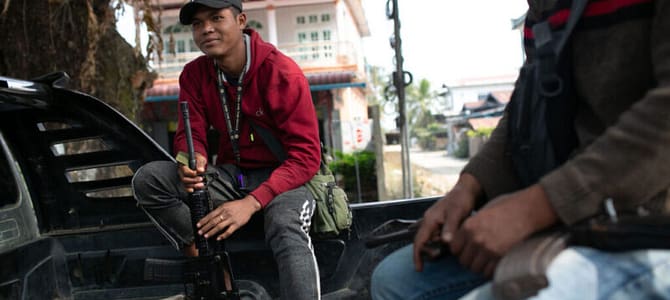 Oleodotto cinese che comanda i giochi nel Myanmar