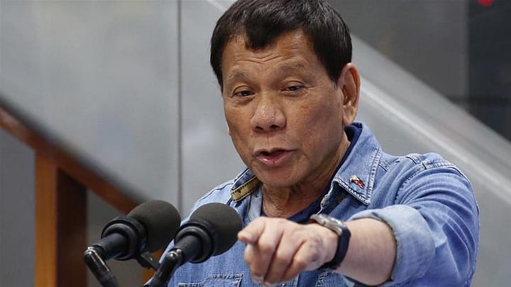 scenario drammatico per duterte