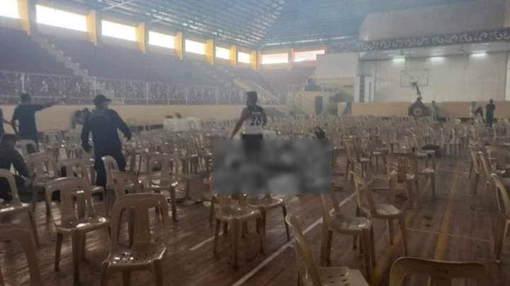 bomba a ginnasio Dipamoro Marawi