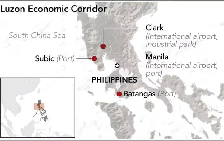 Corridoio economico di Luzon una alternativa al BRI cinese