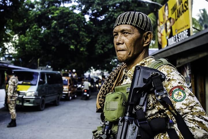 difesa esterna di manila e pace a mindanao