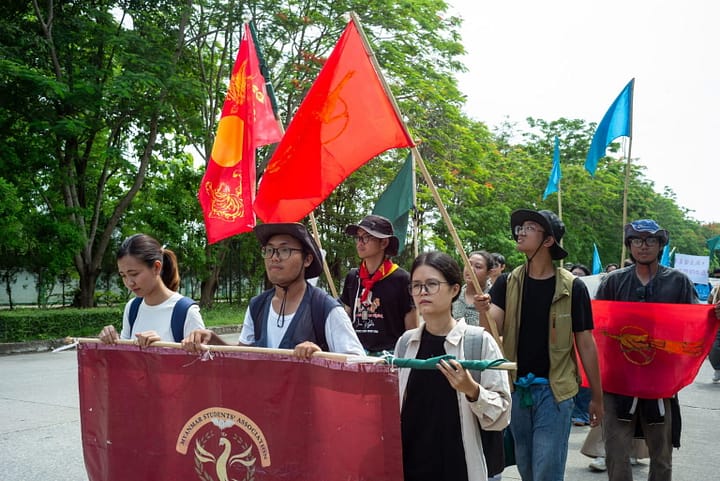 Inquinamento tossico di tre fiumi thai e terre rare birmane