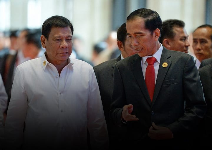 La visita del presidente Rodrigo Duterte in Indonesia