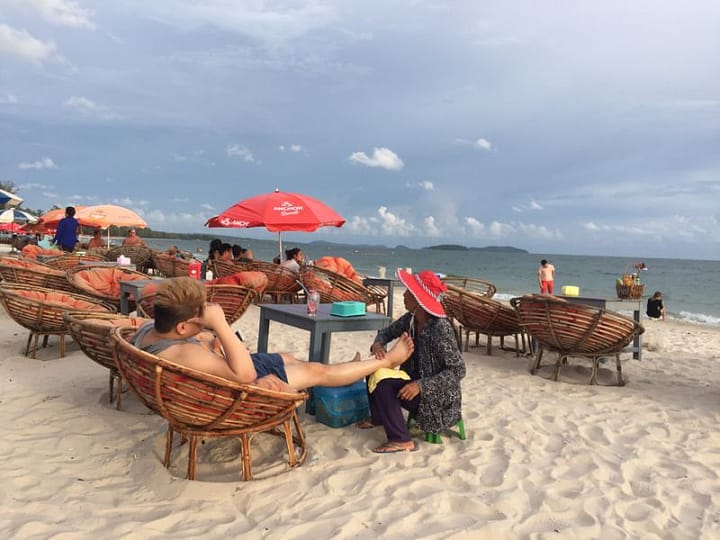 Sihanoukville in Cambogia