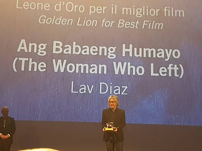 Ang Babaeng Humayo di Lav Diaz vince il leone d’oro a Venezia