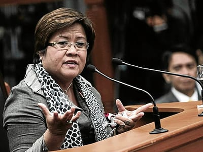 La senatrice De Lima sarà arrestata venerdì mattina a Manila