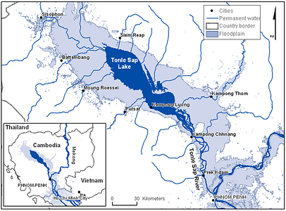 Il destino segnato del lago Tonle Sap e delle pianure alluvionali cambogiane