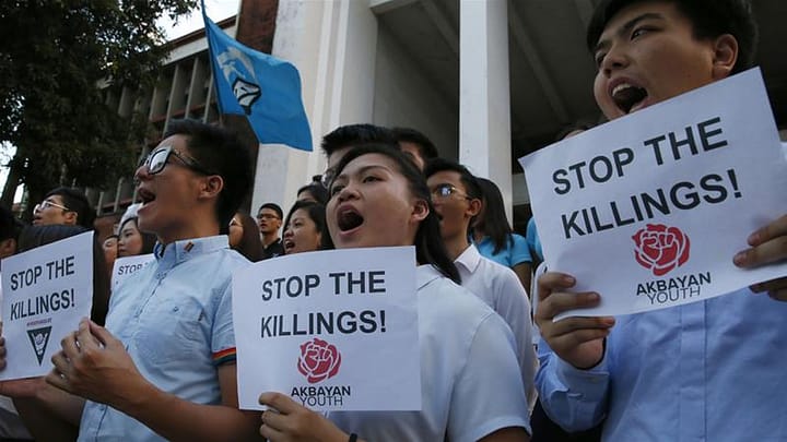 Guerra alla droga Duterte nessun ordine esecutivo