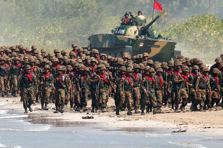 embargo militari birmani