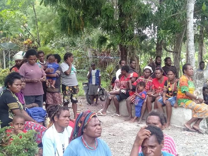 Papua Intan Jaya figli dei militanti papuani