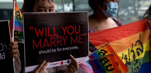 Uguaglianza dei matrimoni in Thailandia, speranza dei diritti